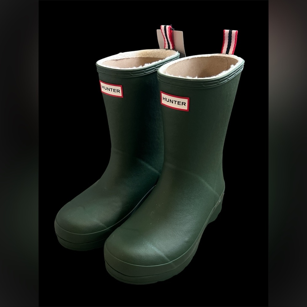 Size 7 - NEW HUNTER MEN'S PLAY‎ MID INSULATED FLEXING GREEN/WHITE WILLOW BOOTS